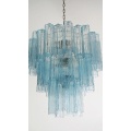 Chandelier de salon en acrylique multicolore personnalisable