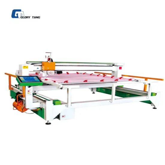 Glory Tang Single Needle Computerized Quilting Machine for Automatic Quilt Patterns