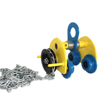 High Wall Pulley Block 1Ton to 5Ton - Manual I-Beam Trolley Options