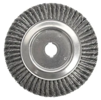 Round Hole Full Twist Knotted Wire Wheel Brush