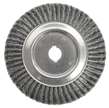 Round Hole Full Twist Knotted Wire Wheel Brush