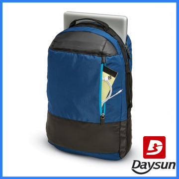 New arrival contrast color notch Backpack laptop bag