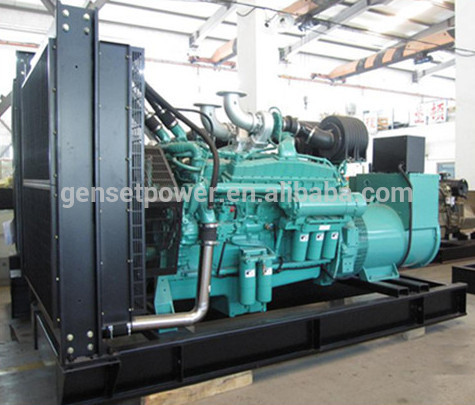 50Hz 480V Electrical Power With Cummins engine diesel generator 800kva