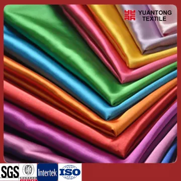 China Manufacturer Direct Wholesale Polyester Satin Fabric