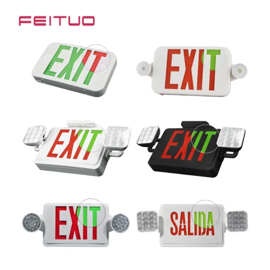 120V/277V Dual Voltage UL & cUL Certified LED Emergency Light Exit Sign: JLEC2RW Lamp