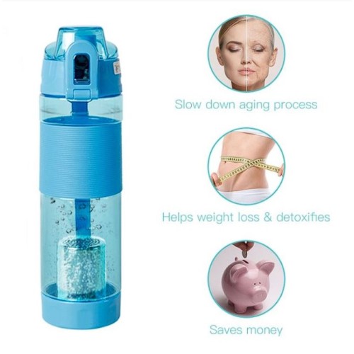 Hydrogen Alkaline Mineral Water Maker Bottle