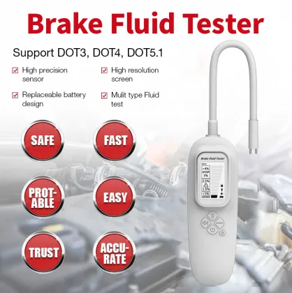 Factory Sales: Automotive Brake Fluid Detector DOT3 DOT4 DOT5.1 - General Motors Brake Fluid Detector