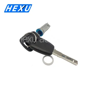 Door Handle Lock Cylinder with 2 Keys for FIAT Fiat Panda 169 312 71771348