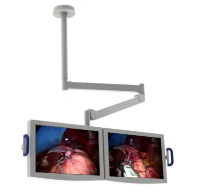 Hospital monitor and display mechanical arm