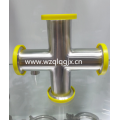 Sanitary Stainless Steel Clamped Cross