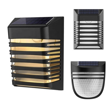Hot Selling Solar-Powered LED Wall Light for Garden and Lawn Decor