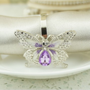 Hot Sale Nice Bulk Wholesale Rhinestone Napkin Rings For Weddings Decoration Diamond Crystal high quality