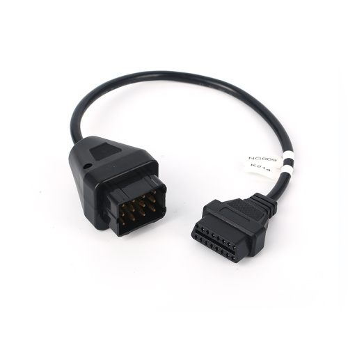 Connettore maschio OBD2 per la diagnostica automobilistica