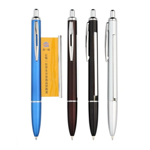 Customized Brand Pull Out Banner Ball Pens