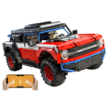 Panlos 673101: 2920pcs Bronco Racing Car DIY Assembly Building Block Sets - Exciting City Sports Car Model Toy for Adults and Kids