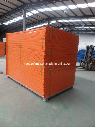 Canada Temporary Fence Panel Orange Color