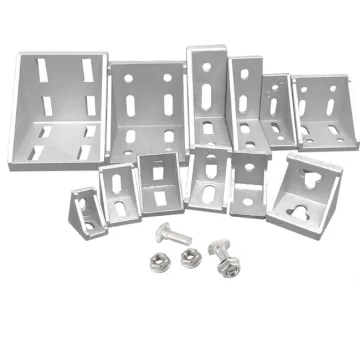 Aluminum Profiles L Brackets Connector - Angel Connection Support Accessories