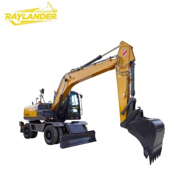 Excavadora de ruedas industrial eficiente XE180WD