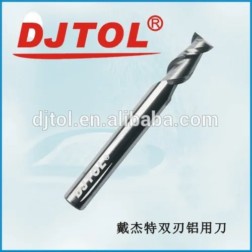 Double flutes spiral end mills for aliminum(AA series) solid carbide end mills