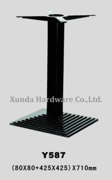Furniture Metal Table Base With Square Base