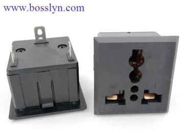 High Durable korea universal electrical adaptor socket outlet plug
