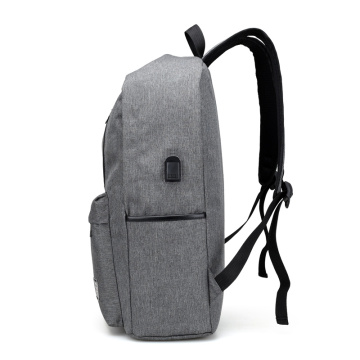 Outdoor sports campus students usb charging laptop backpack