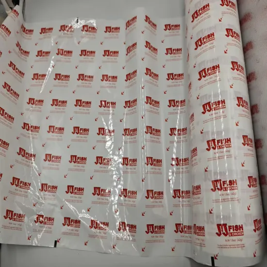 PET PE Two Layer Lamination Plastic Film for Food Packaging