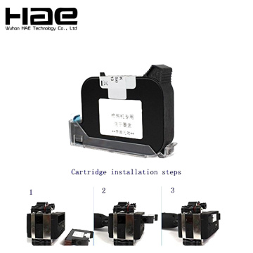 Máquina de impresión de datos variables de inyección de tinta de mano térmica