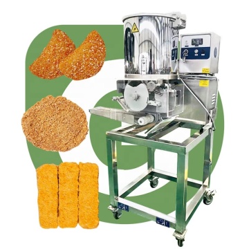 Kleiner kommerzieller Hamburger Patty Making -Geräte: Schimmel, Grill und Mischen