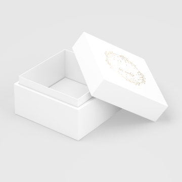 Custom Luxury A6 Size Jewelry Gift Card Boxes - White Lid and Base for Watches & Bracelets