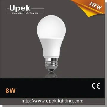 Replace incandescent luminaire led bulb 8w