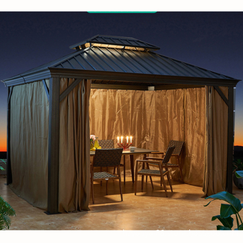 Modern Outdoor Roman BBQ Grill Gazebo for Large Families