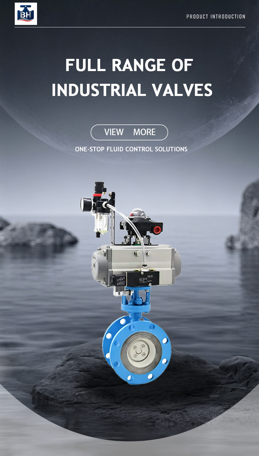 15.Pneumatic Triple Eccentric Butterfly Valve 15