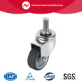 Threaded Stem Swivel Stainless Steel Caster