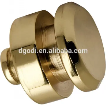 Furniture Hardware supplier custom high quality polished brass door knob