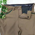 Pantalones de montar para hombres de poliéster elástico marrón de alta calidad