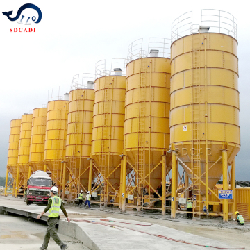 Customized Fiberglass Fabric Silos: 5 Ton to 50 Ton Capacity Solutions for Cement Storage