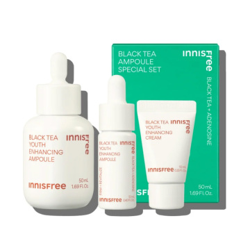 INNISFREE Black Tea Youth Enhancing Ampoule 50ml Wholesale Skincare Product Set