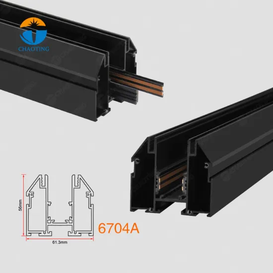 Russia Descor Tension Stretch Ceil Fabric DC 48V LED Magnetic Track Rail System