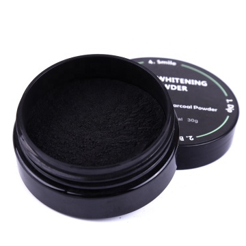 Natural activated carbon cleanses tooth powder