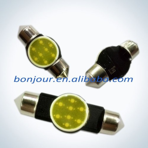 auto plate bulb c5w cob light car