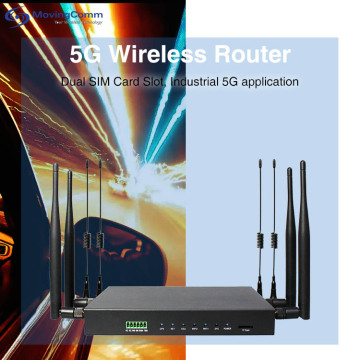 Industrial 1WAN 4LAN 4G 5G WiFi Bonding Router