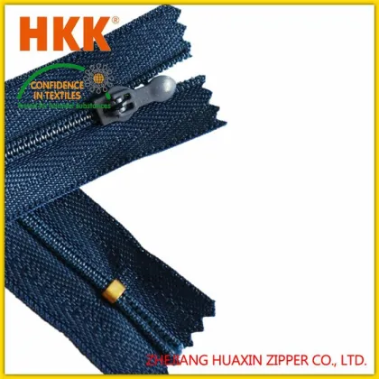 Hot sale no.3 weave nylon zipper