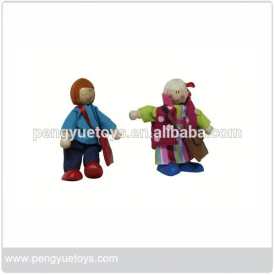 Hot Selling Handmake Toys Wooden Dolls