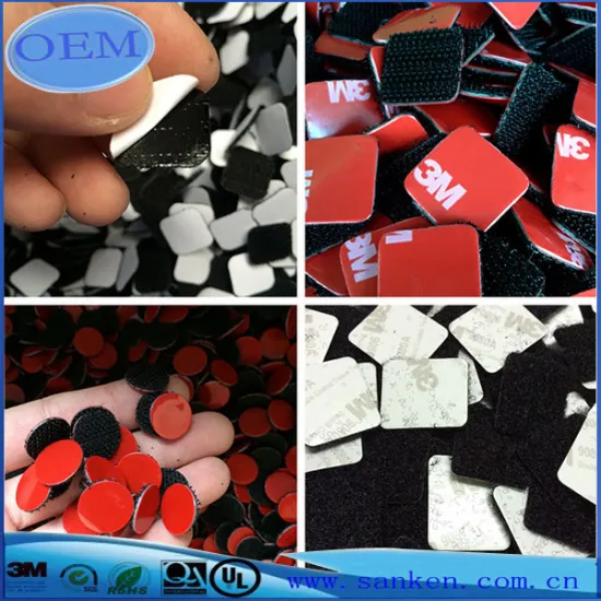 Customized 3M Self Adhesive Hook and Loop Tape Dots