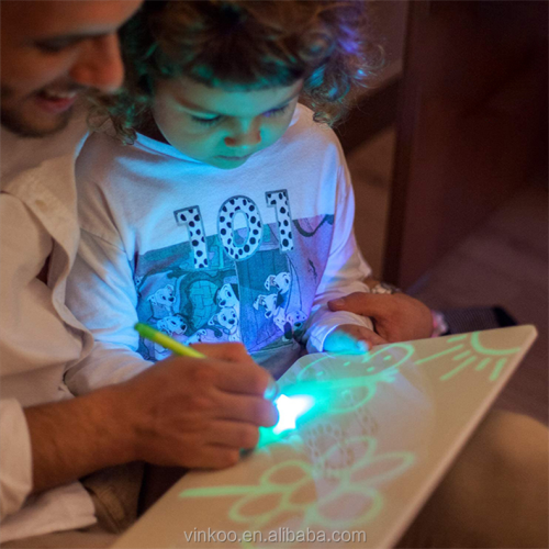 Suron Magic LED Drawing Board Fluorescent Pad