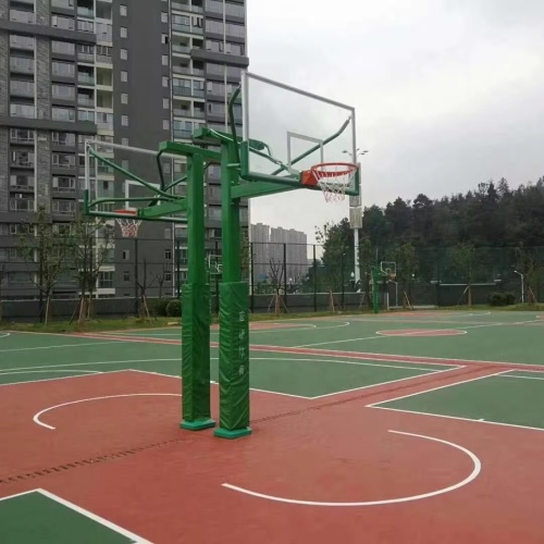 Standard Fixed Basketball Stand with Underground Square Tube