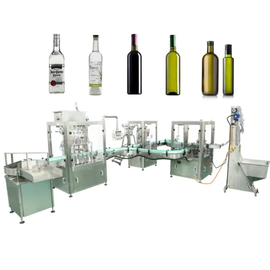 Automatic BBQ Sauce and Edible Oil Filling, Capping, and Labeling Machines