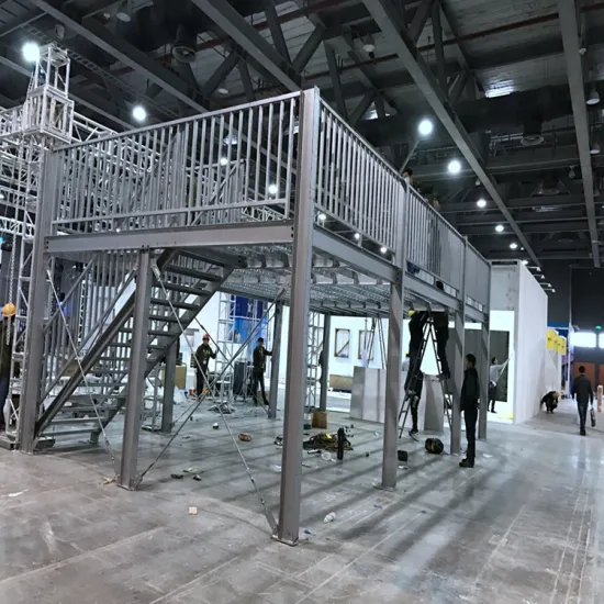 metal steel structure building platform price
