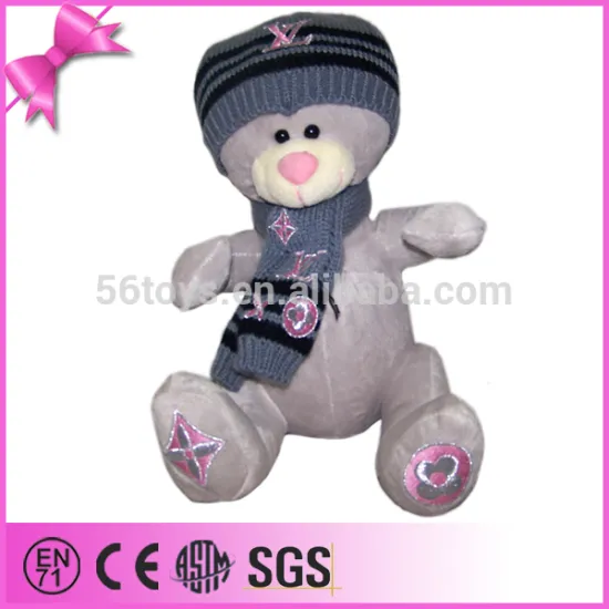 China factory grey large fashion doll masha and the bear doll
